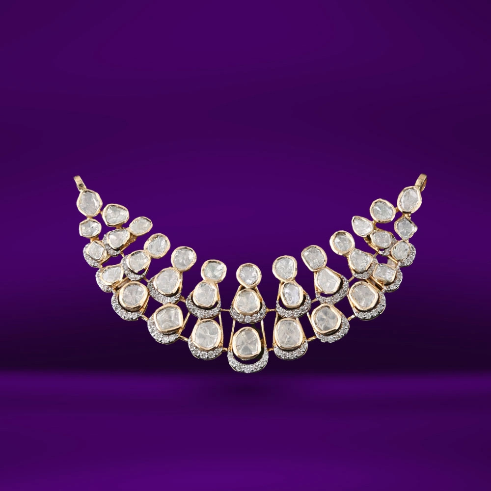 Polki Pendant Set
